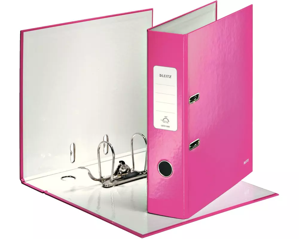 Leitz Ordner WOW 8 cm, Pink