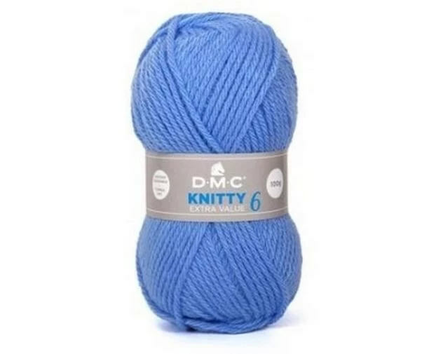 DMC Wolle Knitty 6 Blau