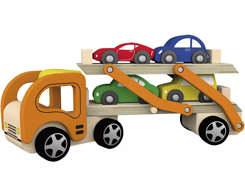 Viga Spielzeugfahrzeug Autotransporter