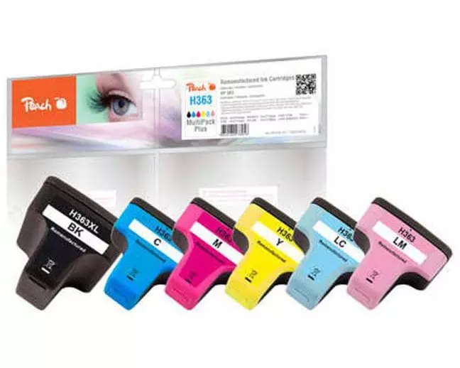 Peach Tinte HP Nr. 363 Multipack XL