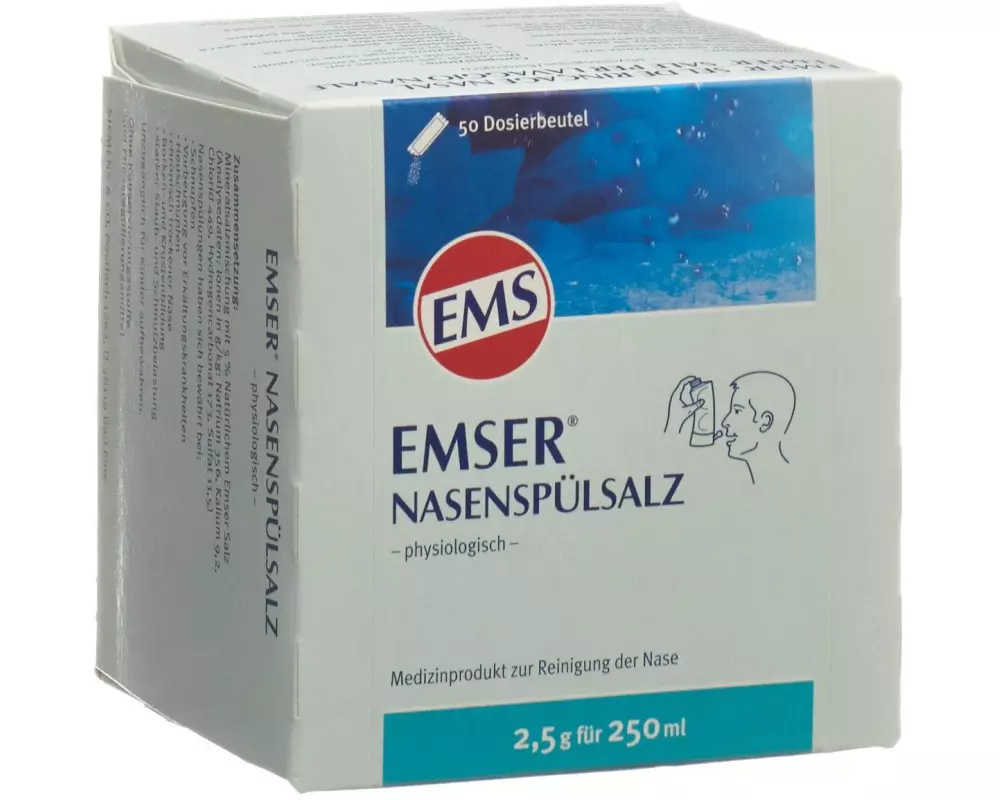 Emser Nasenspülsalz 50 Beutel