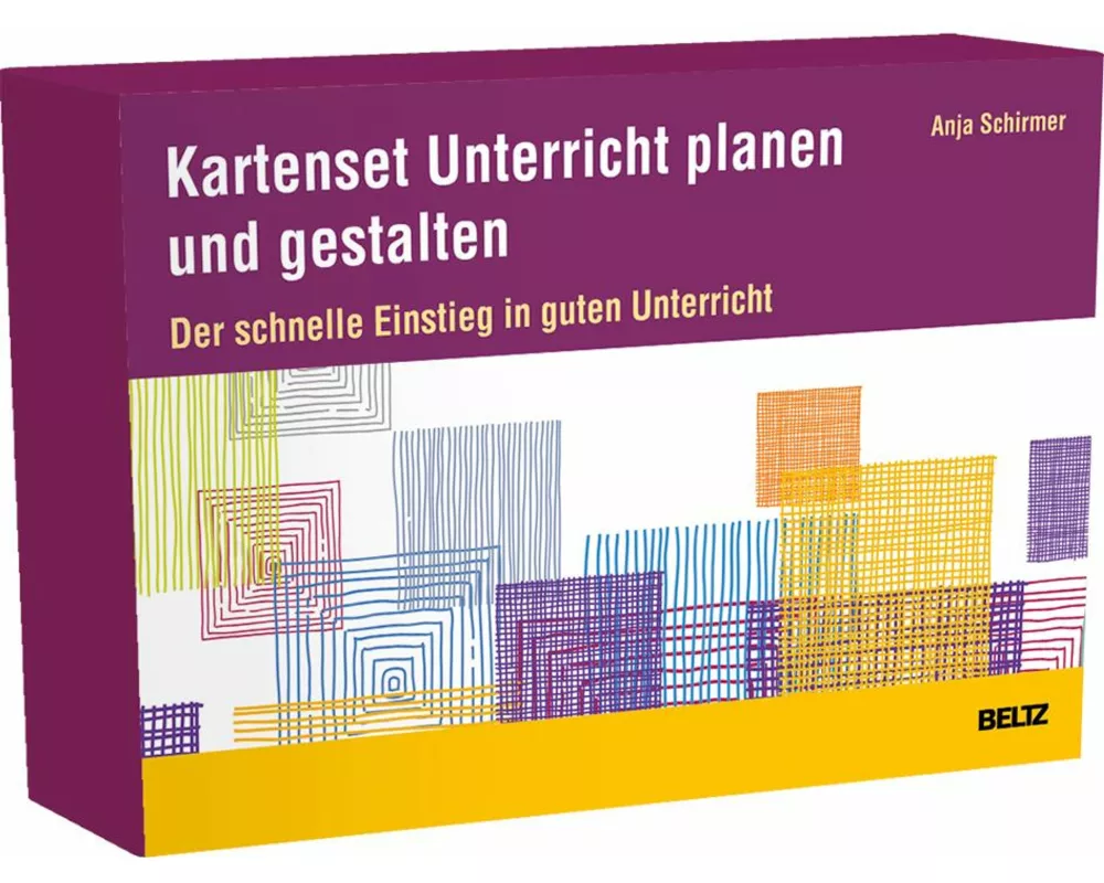 Kartenset Unterricht planen und gestalten