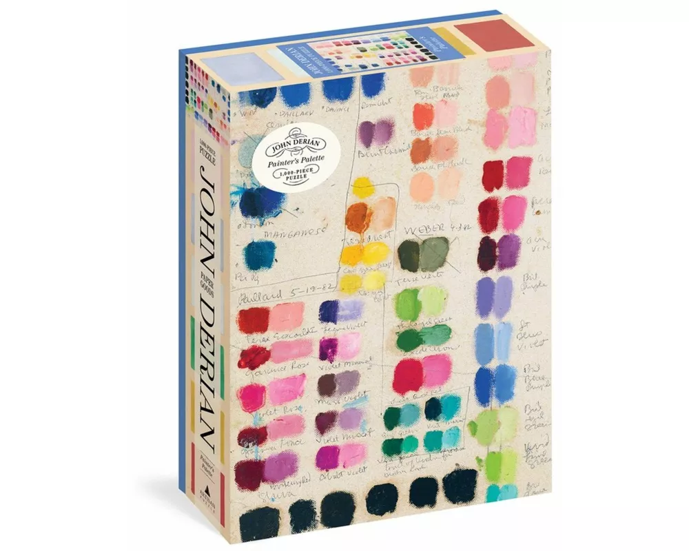 John Derian Paper Goods: Painter's Palette 1,000-Piece Puzzle