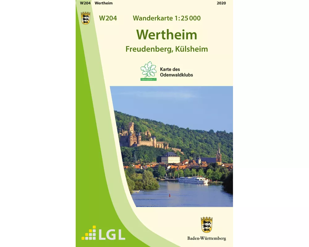 W204 Wanderkarte 1:25 000 Wertheim