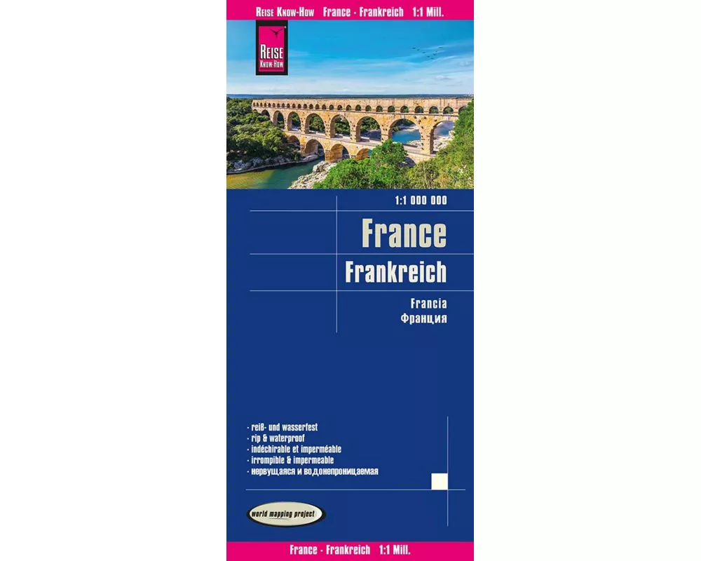 Reise Know-How Landkarte Frankreich / France (1:1.000.000)