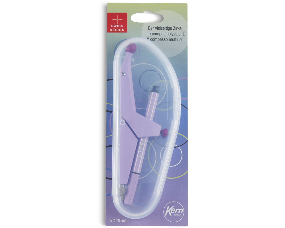 KERN Zirkel Krea 22 K 22 VIOLET violett max. 420mm