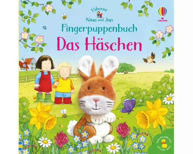 Nina und Jan - Fingerpuppenbuch: Das Häschen