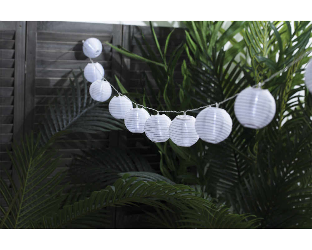 SCHOENENBERGER Solar Lichterkette Lampion 97.9711 LED 3,3m