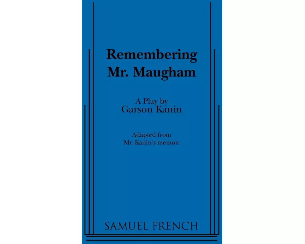 Remembering Mr. Maugham