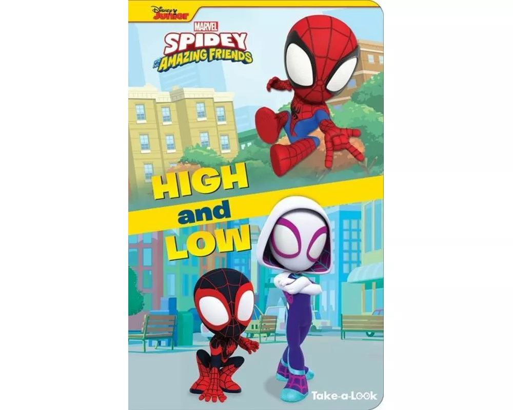 Disney Junior Marvel Spidey and His Amazing Friends: High and Low Take-a-Look Book