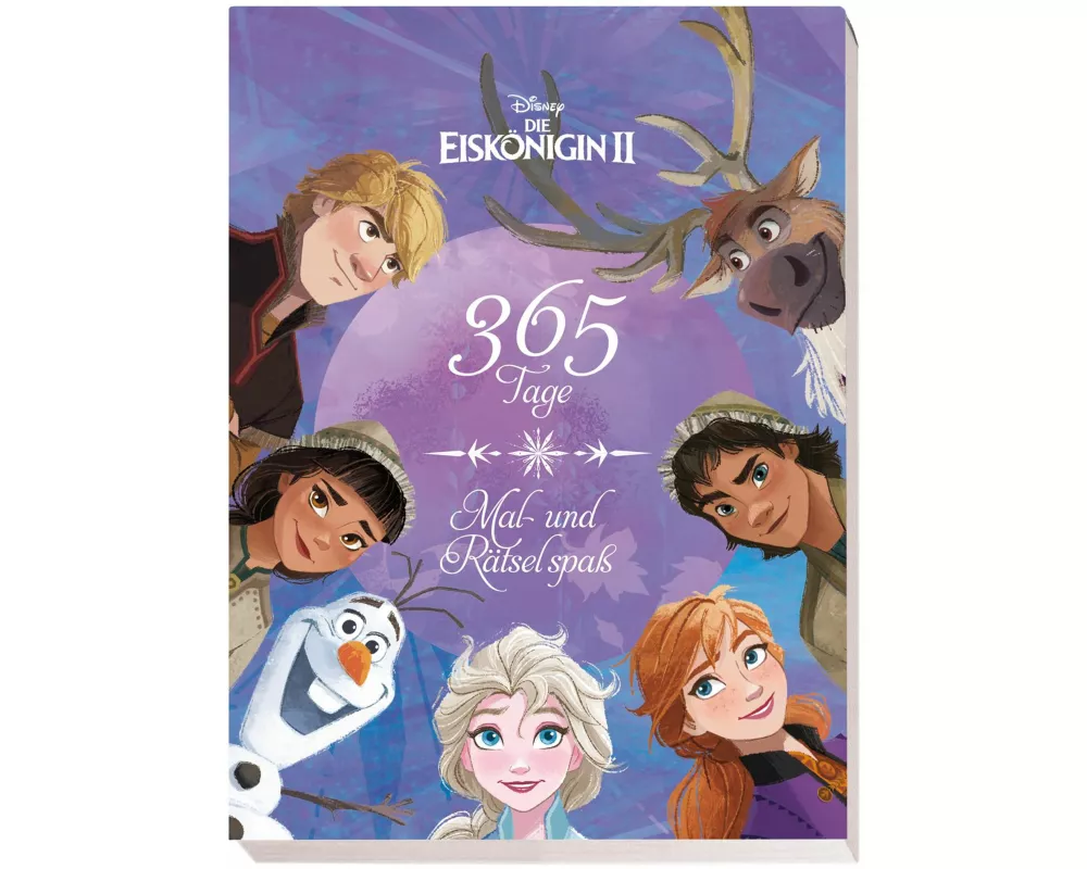 Disney Die Eiskönigin 2: 365 Tage Mal- und Rätselspaß