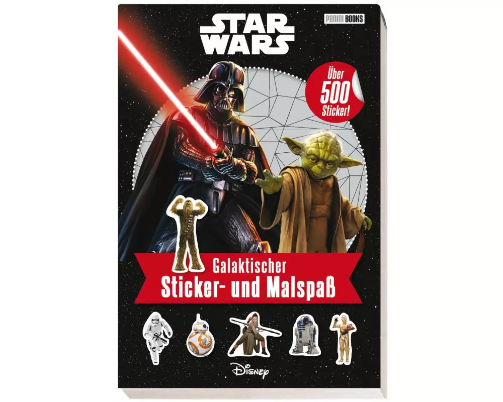 Star Wars: Galaktischer Sticker- und Malspaß