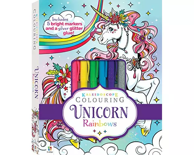 Kaleidoscope Colouring Kit: Unicorn Rainbows