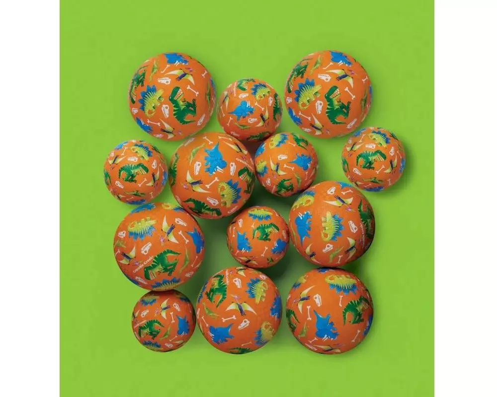 Crocodile Creek Spielball Naturkautschuk Dino-Archäologe 18 cm