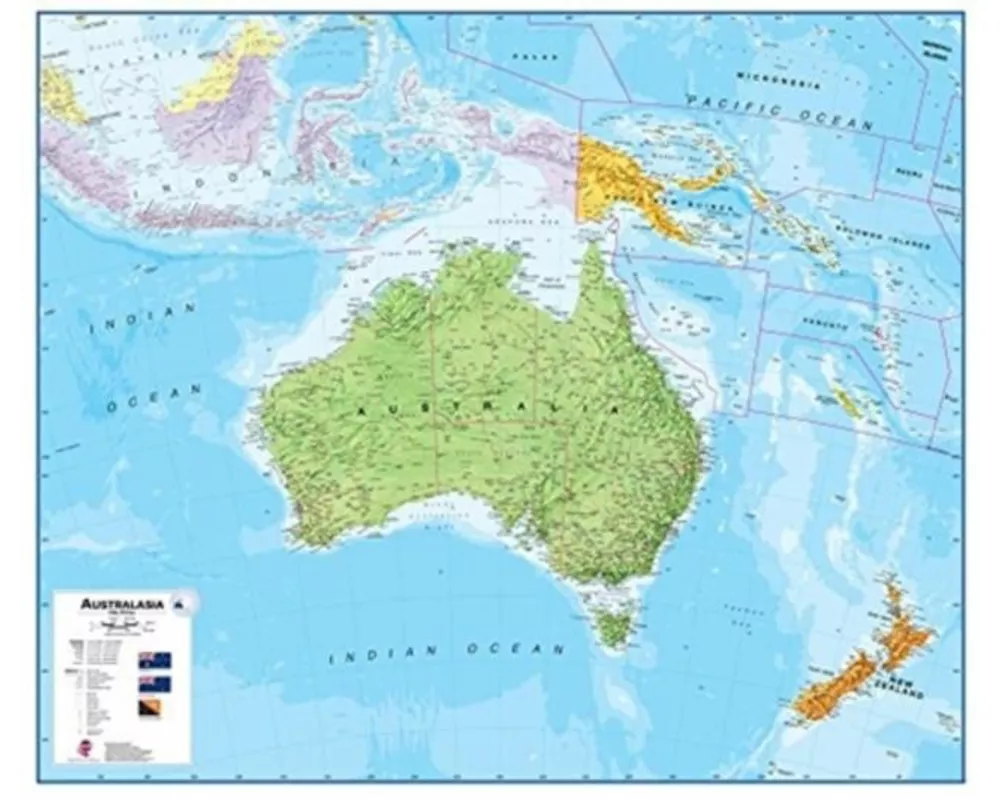 Australasia laminated