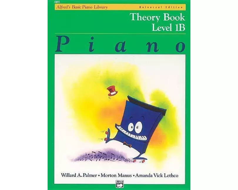 Alfred's Basic Piano Library Theory Book 1B