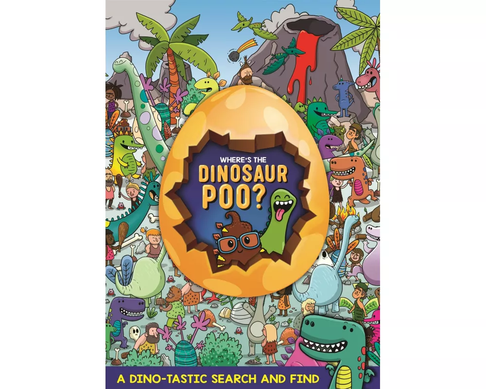 Where's the Dinosaur Poo? Search and Find