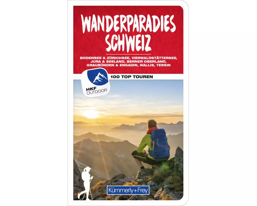 Kümmerly+Frey Wanderführer Wanderparadies Schweiz