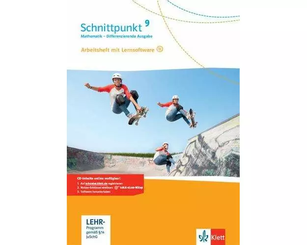 Schnittpunkt Mathematik 9. Arbeitsheft mit Lösungsheft und Lernsoftware Klasse 9. Differenzierende Ausgabe