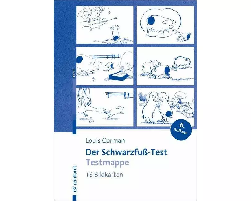 Schwarzfuß-Test-Testmappe