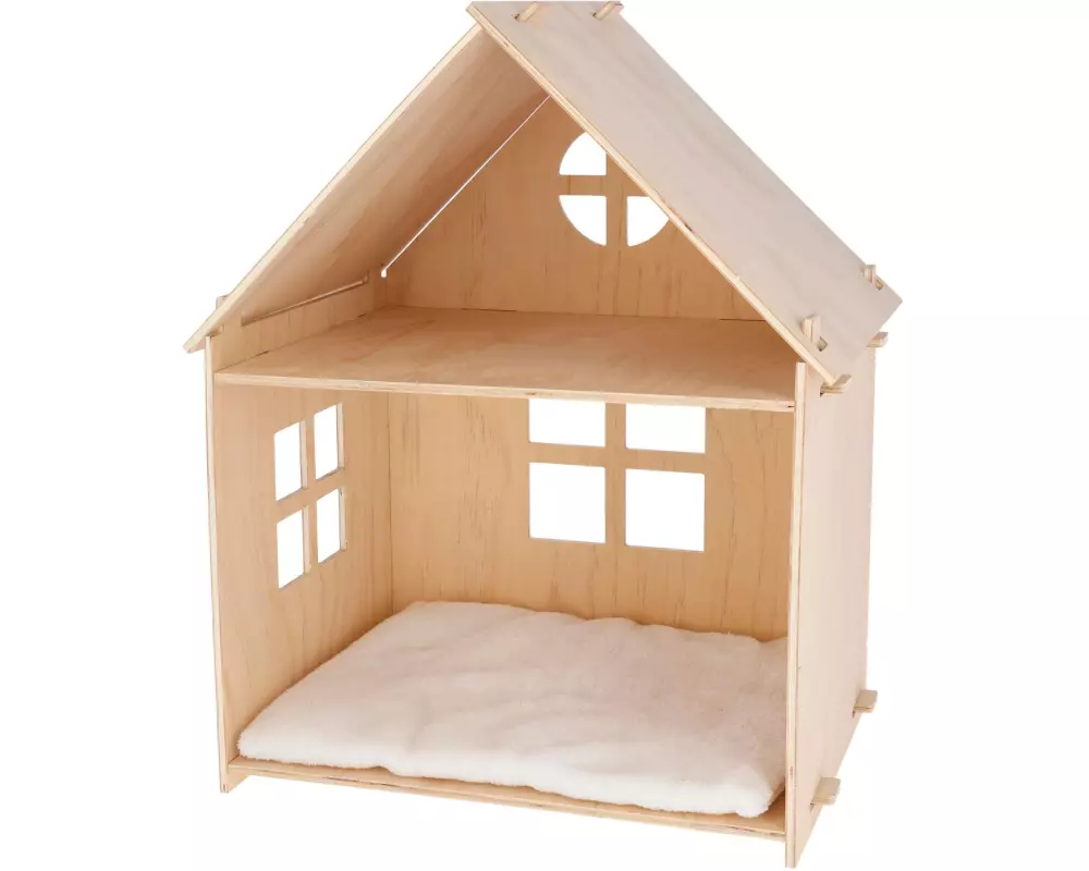 Kerbl Katzenhaus Yvi Indoor 50 cm x 38 cm x 67 cm