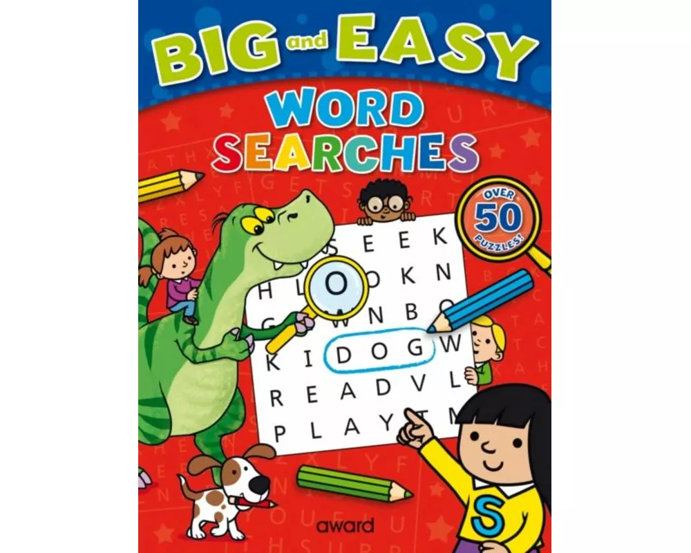 Big and Easy Word Searches: Dinosaur