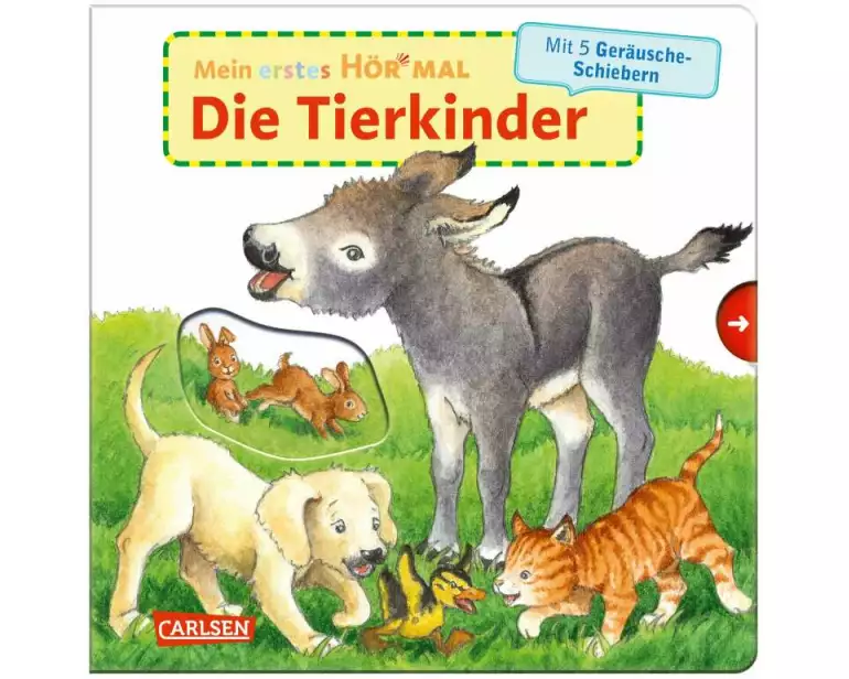 Mein erstes Hör mal (Soundbuch ab 1 Jahr): Die Tierkinder