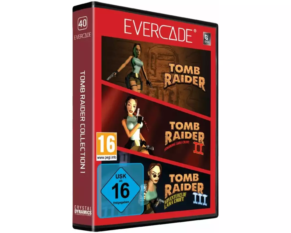 Blaze Evercade Tomb Raider Collection 1 (Box)