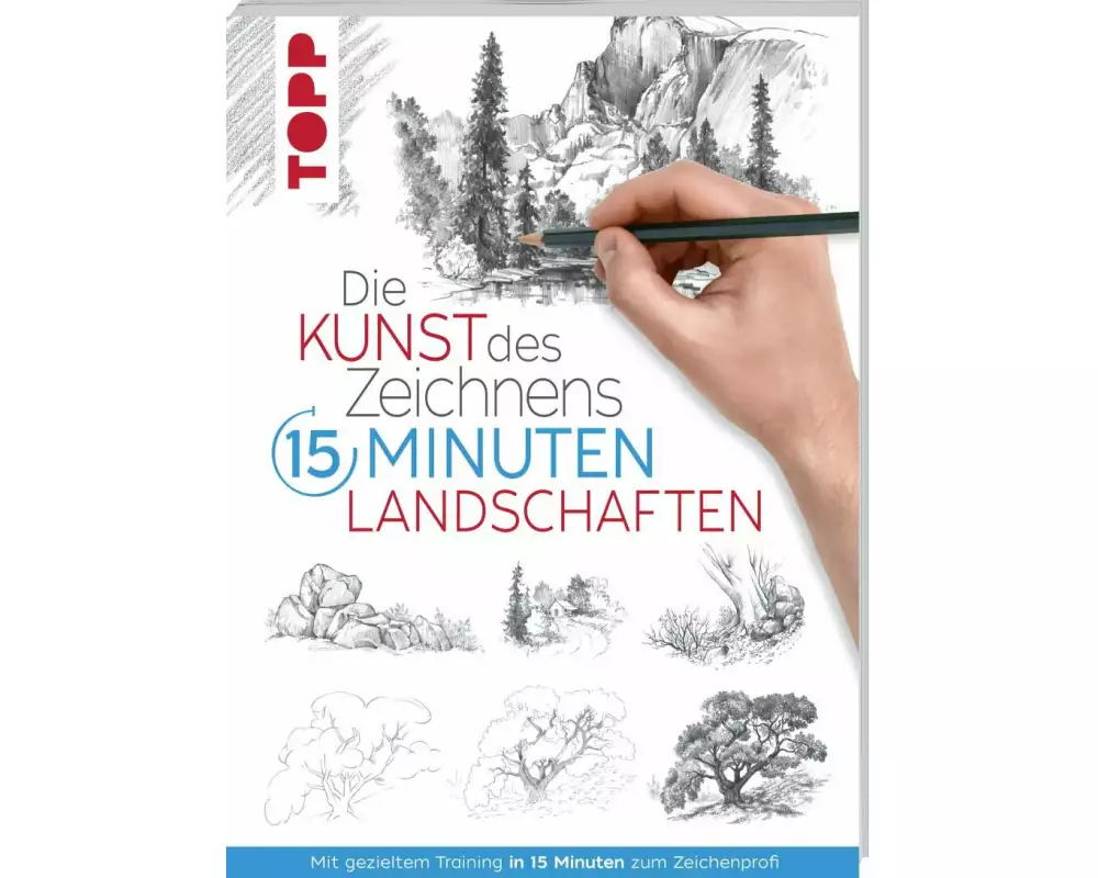 Die Kunst des Zeichnens 15 Minuten - Landschaften