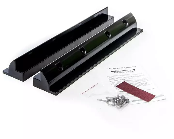 WATTSTUNDE Befestungsmaterial HXH53/S ASA Kunststoff,Schwarz