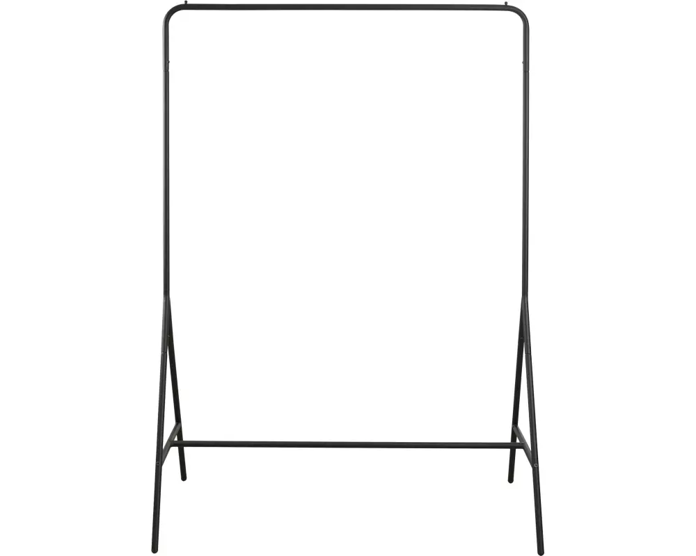 Schou Garderobenständer 109 x 55 x 154 cm, Schwarz matt