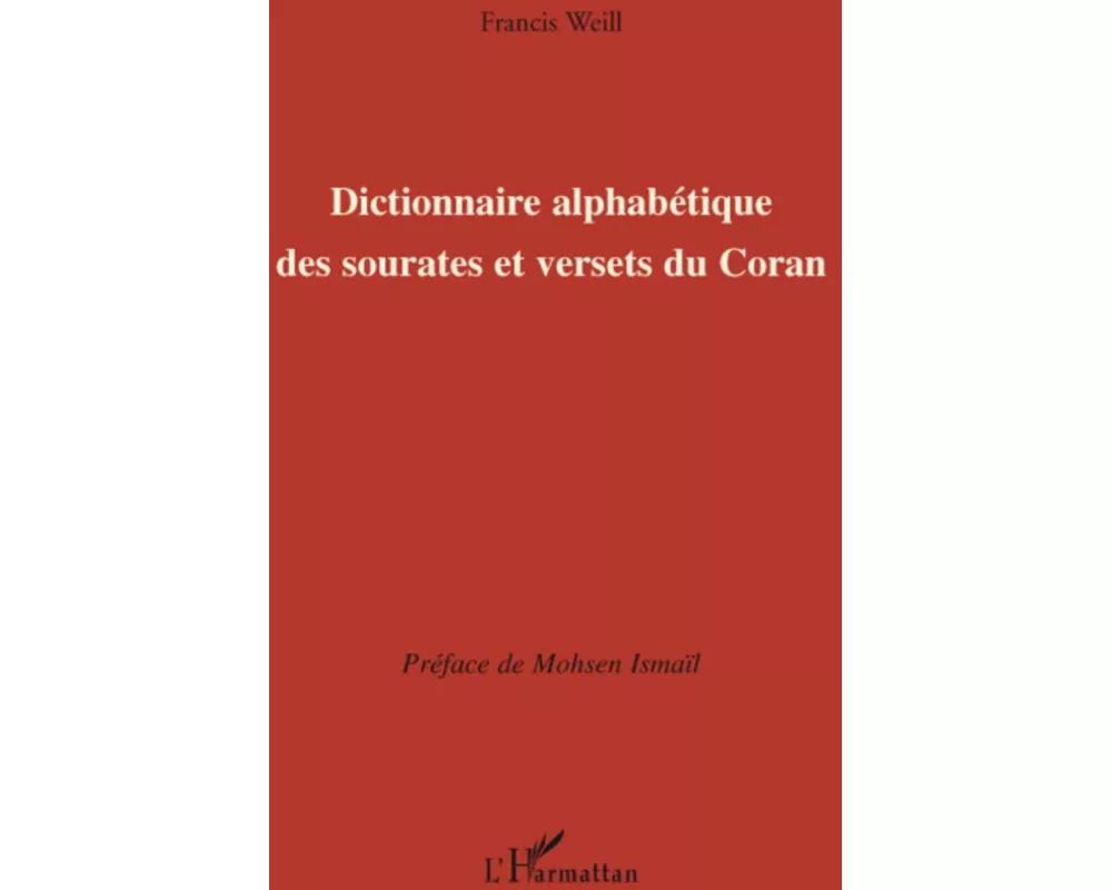 Dictionnaire alphabtique des sourates et versets du Coran