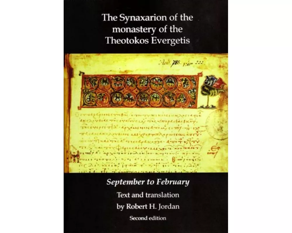 Synaxarion of the Monastery of Theotokos Evergetis