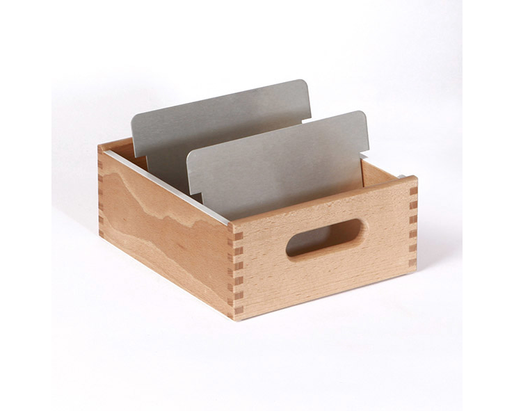 FLÜCK Karteikasten A6 A6QUER/20 Buche