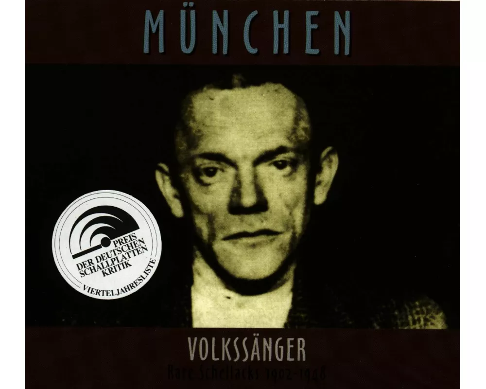 Rare Schellacks-München-Volkssänger 1902-1948