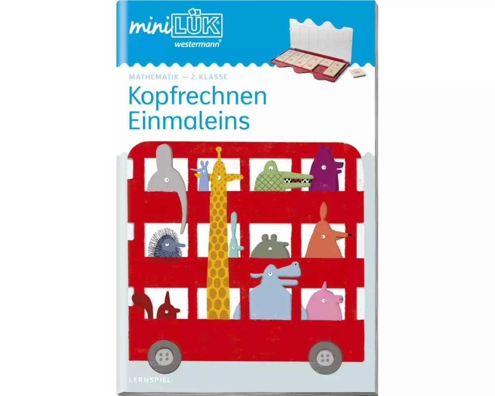 miniLÜK. Mathe. Kopfrechnen Einmaleins. 2. Klasse