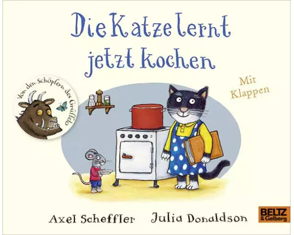 Die Katze lernt jetzt kochen
