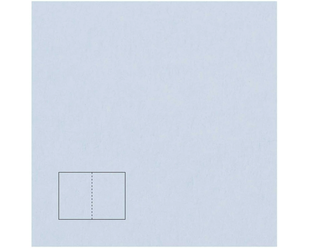 Rico Design Paper Poetry Essentials Klappkarte A6, Hellblau