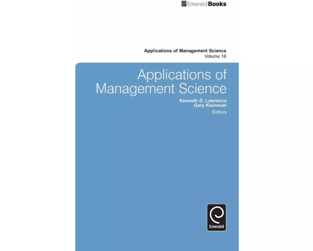 Applications of Management Science
