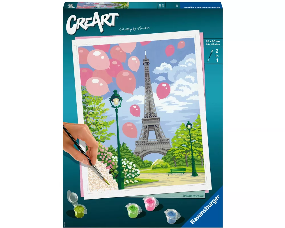 CreArt Adults Trend - Frühling in Paris