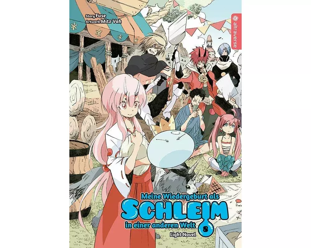 Meine Wiedergeburt als Schleim in einer anderen Welt Light Novel 08