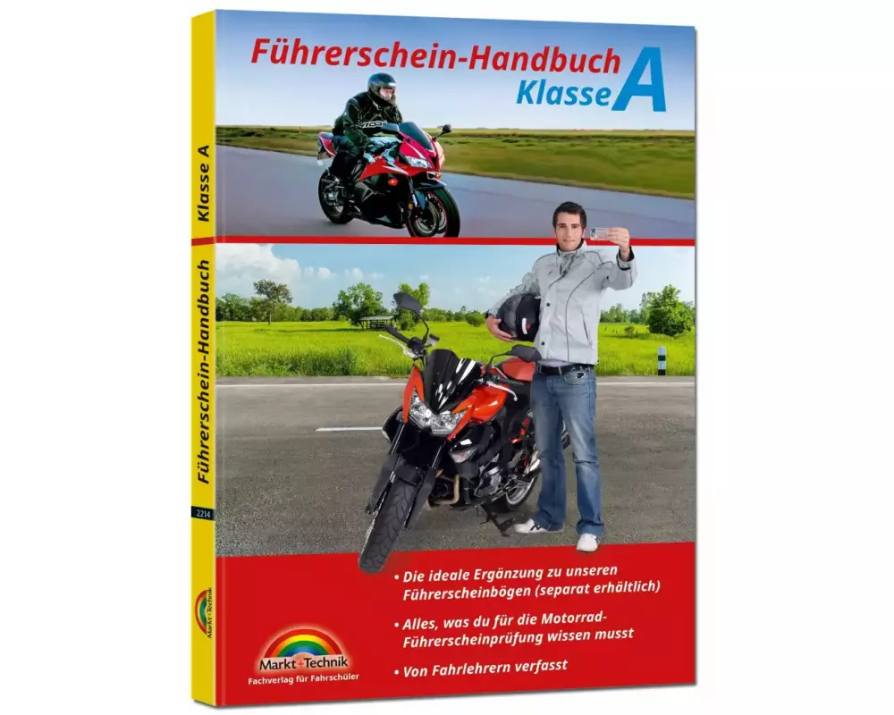 Führerschein Handbuch Klasse A, A1, A2 - Motorrad - top aktuell