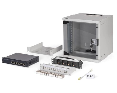 NETW-SET SOHO PRO 6HE 10GR