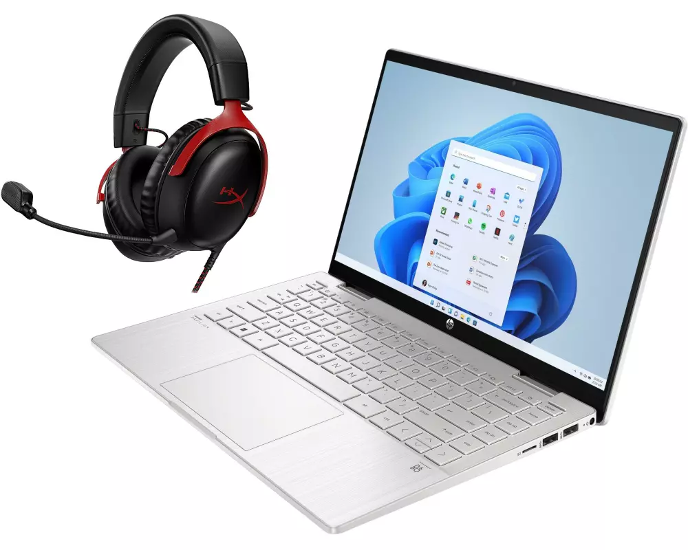 HP Notebook Pavilion x360 14-ek2508nz inkl. Gratis Headset