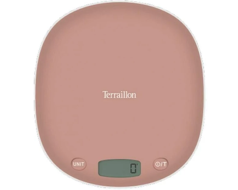 Terraillon Küchenwaage Macaron + Re-cycle Pink