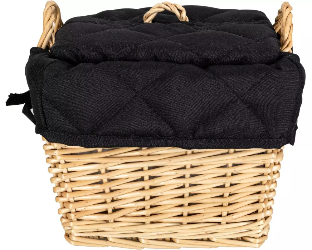 Nouvel Brot- und Kartoffelkorb Black, 21 x 21 x 15 cm