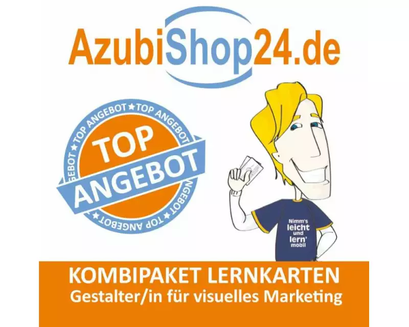 AzubiShop24.de Kombi-Paket Gestalter /in für visuelles Marketing