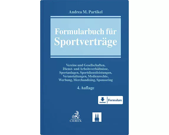 Formularbuch für Sportverträge
