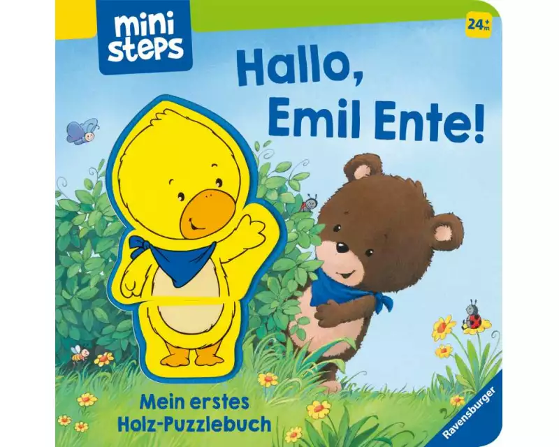 Hallo, Emil Ente! Mein erstes Holzpuzzle-Buch