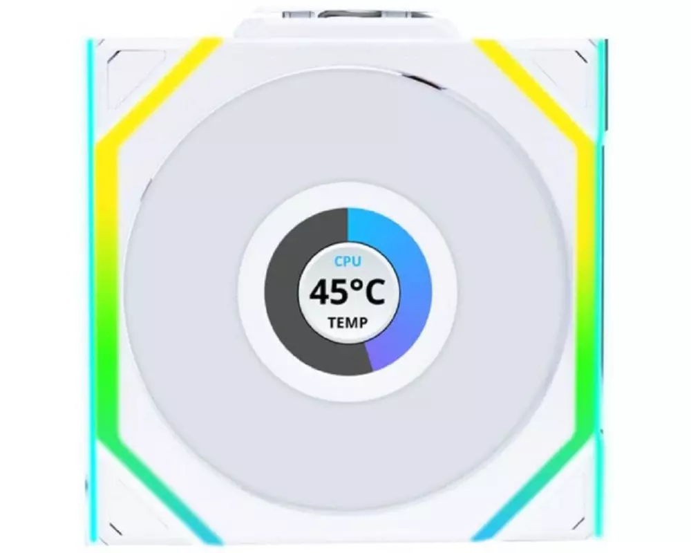 Lian Li PC-Lüfter UNI FAN SL 120 Reverse Blade Weiss